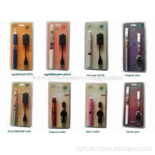 Dry Herb Blister Packing Electronic Cigarettes with Dry Herb Atomizer